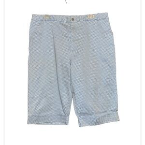 Hannah  Blue Polka Dot Shorts size 16🌺
